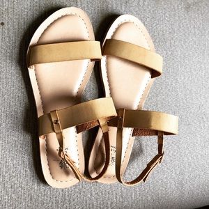 Nude sandals